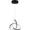 Quoizel Illoria Mini Pendant Led Light Matte Black PCILR1507MBK - alternate 1